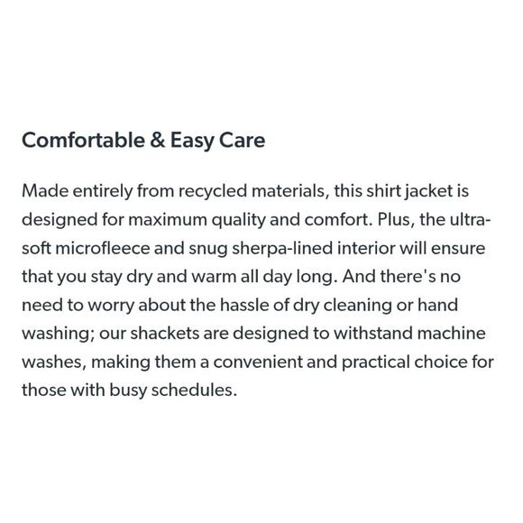 Member's Mark Men's Fleece & Sherpa Lined Shacket Blue Green Plaid Pocketed XL - Picture 13 of 16